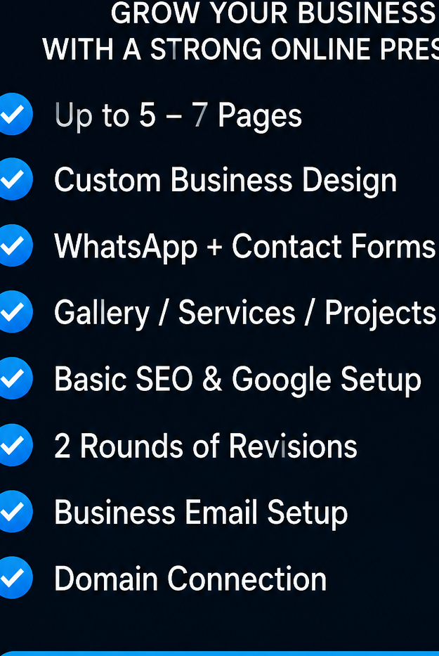R2,500 Grow Your Business With a Strong Online Presence