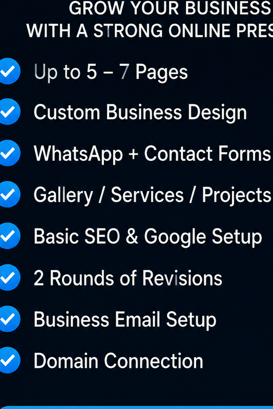 R2,500 Grow Your Business With a Strong Online Presence